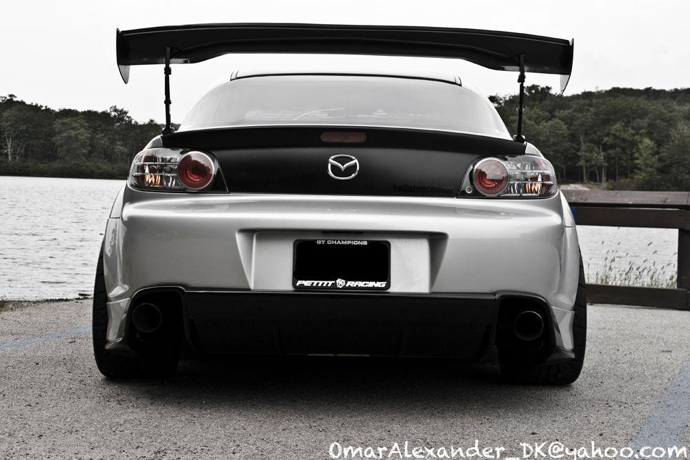 1st place Best Rx8 Rotorfest 2k13 & new APR wing installed